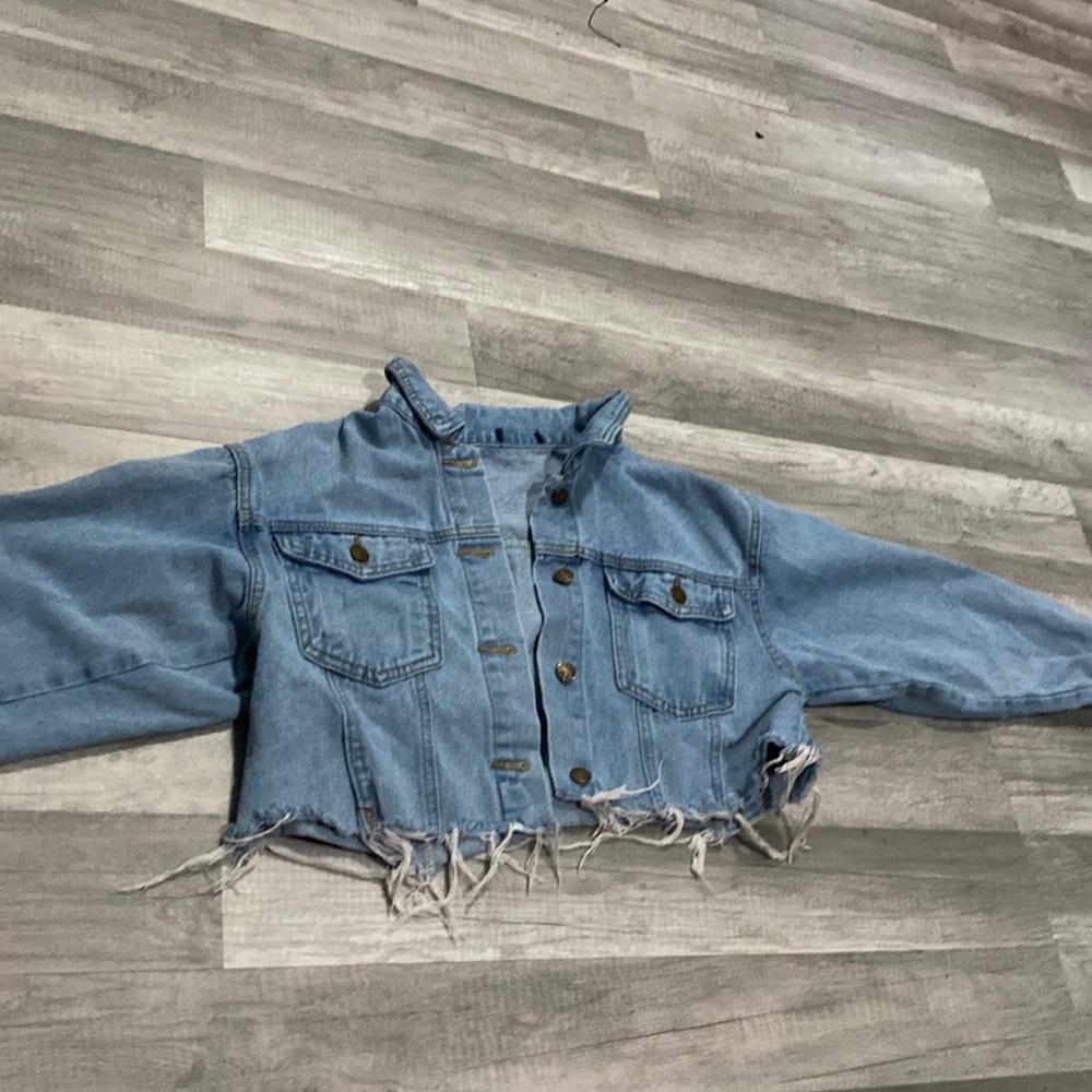 Cropped Jean jacket